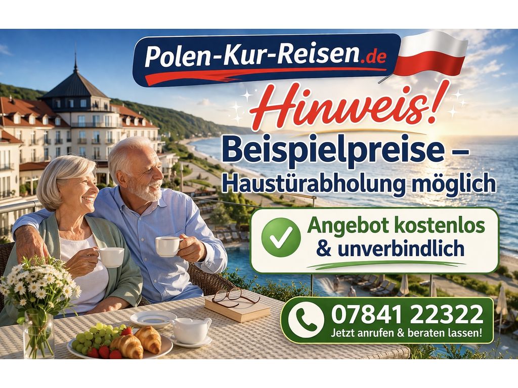Angebot anfordern KURURLAUB, Henkenhagen / Ustronie Morskie, Ustronie Morskie