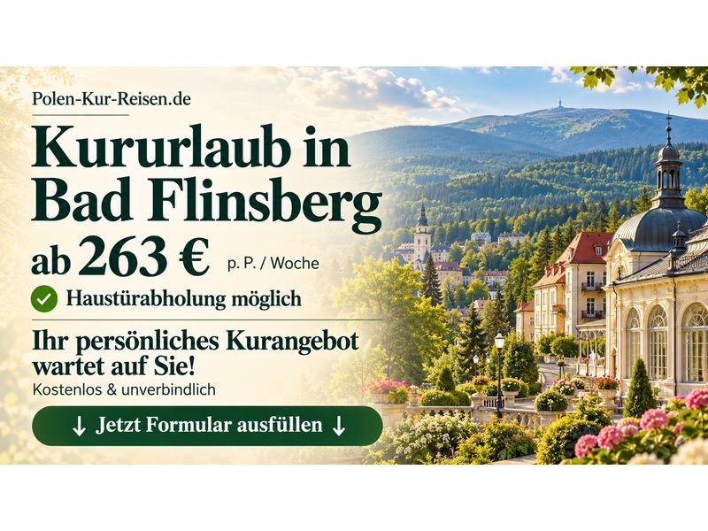 Angebot anfordern KUR Bad Flinsberg, Bad Flinsberg - Kur, Świeradów Zdrój